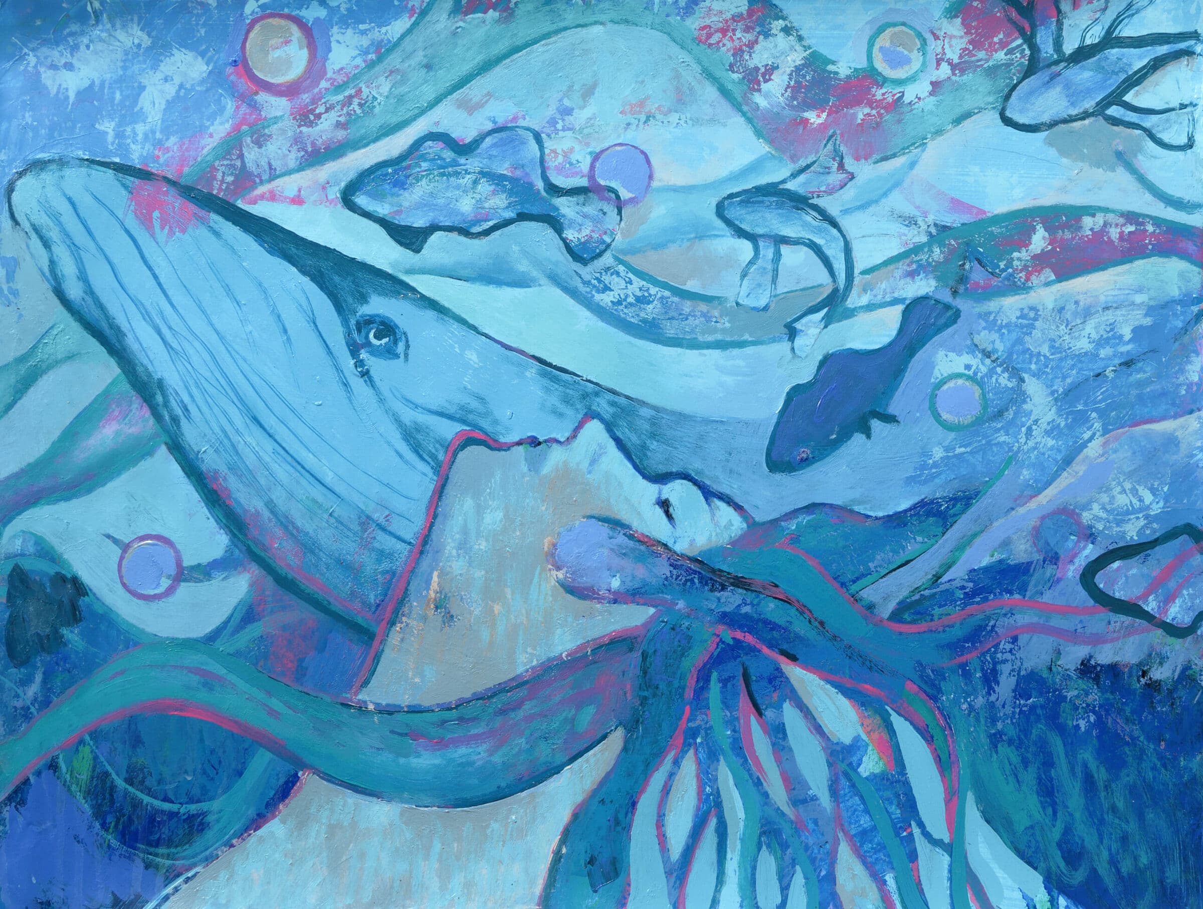Ksenia Malurika, «Y las piedras aprenden a nadar como peces», 2024