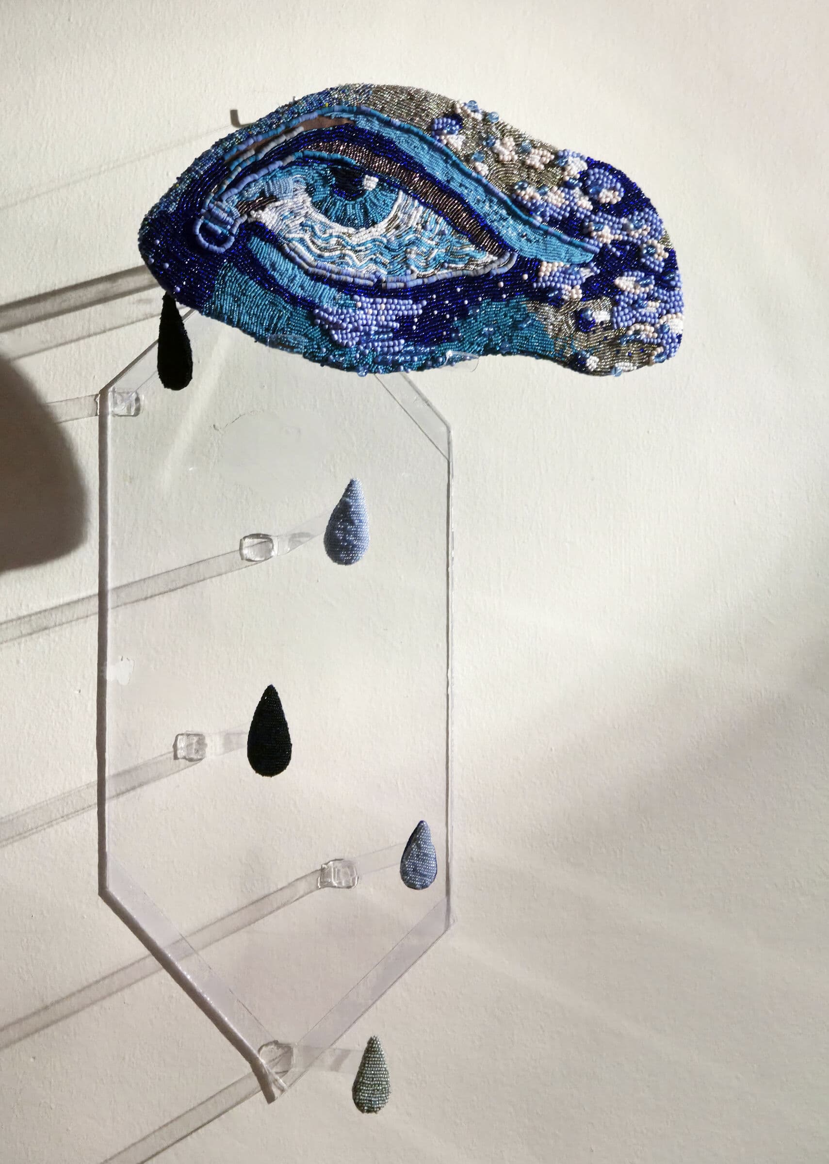 Ksenia Malurika, «Ojo con gotas», 2024