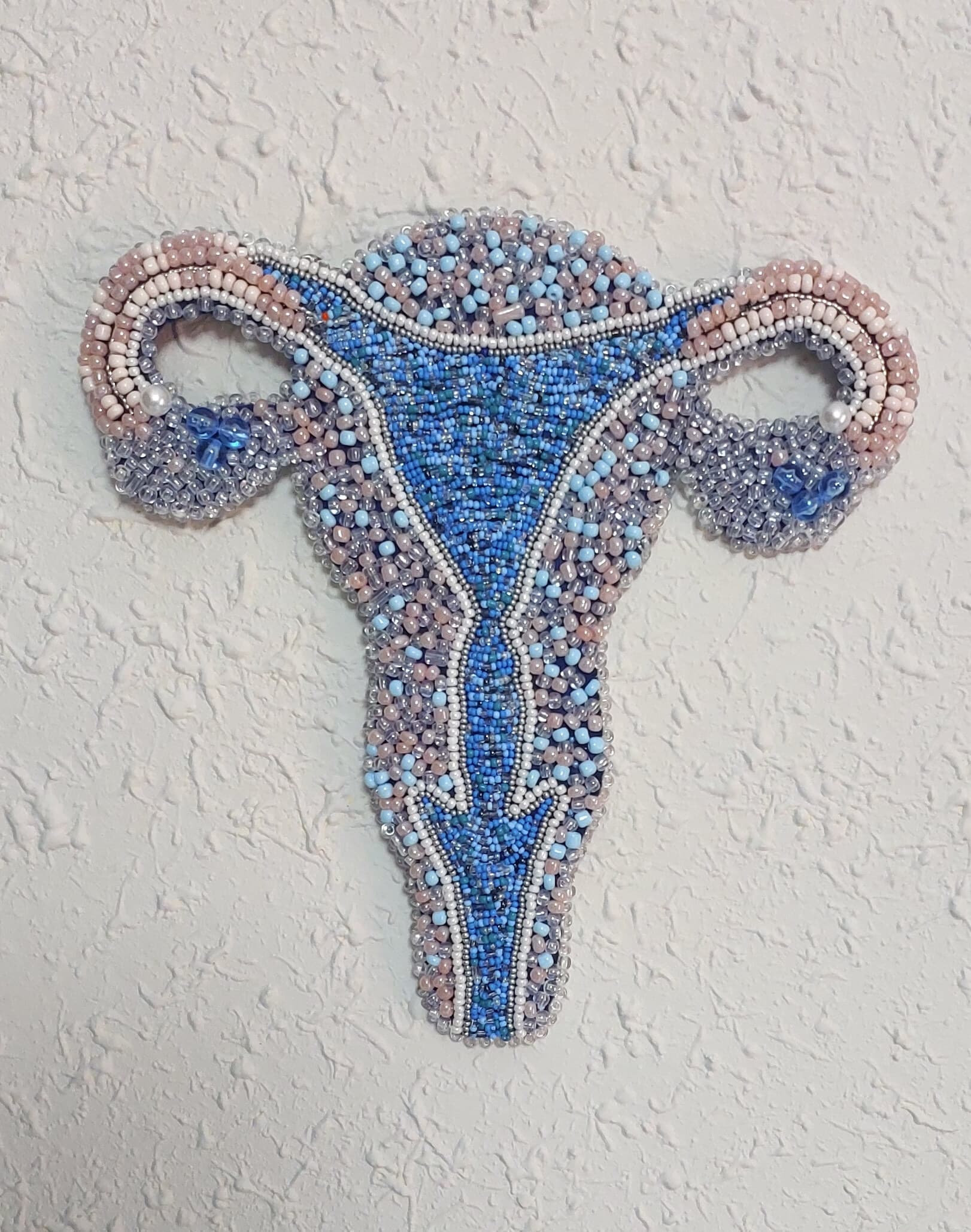 The same womb closer up, in side light