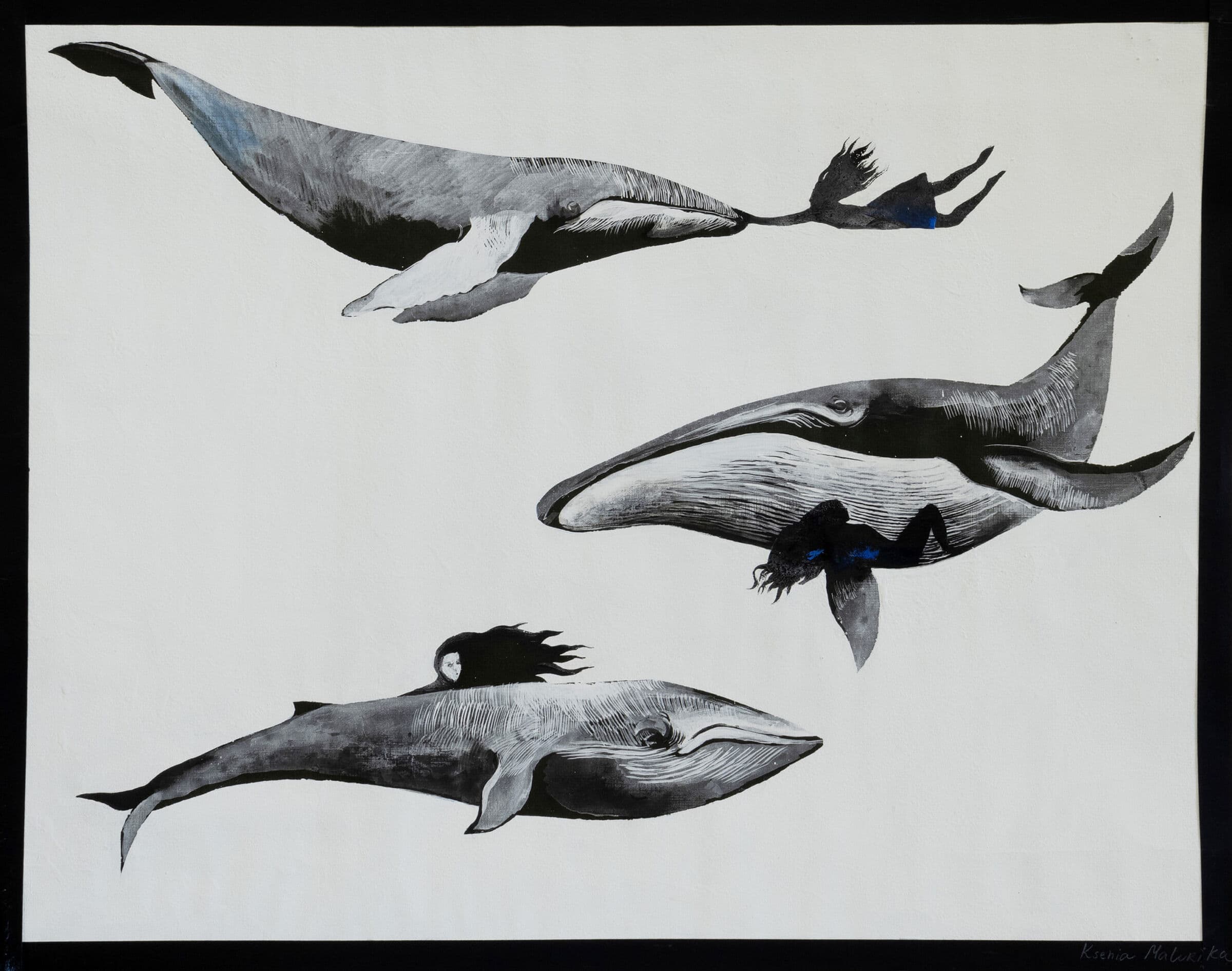 Ksenia Malurika, «Ballenas», 2020